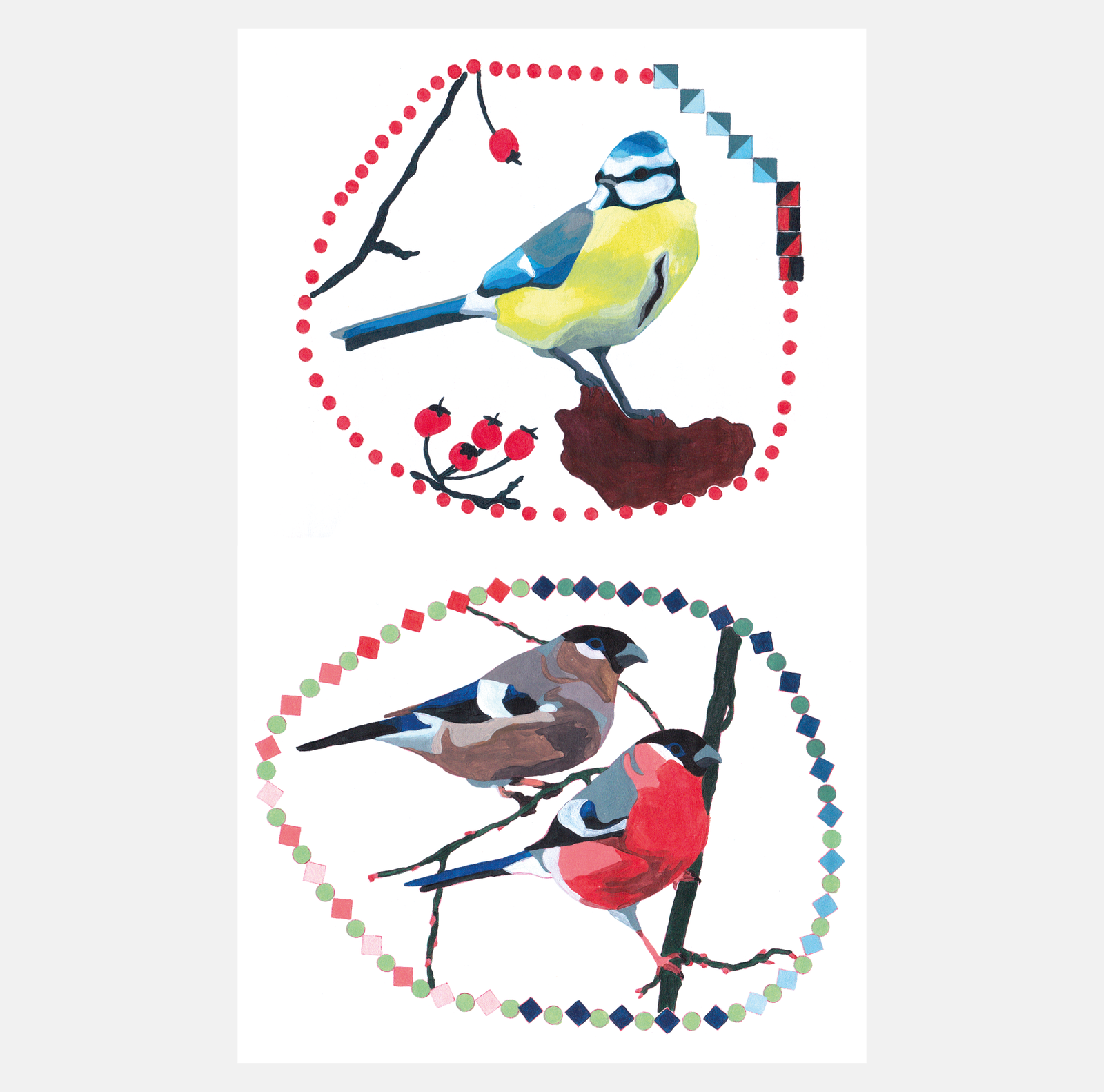 Illustrations au normographe