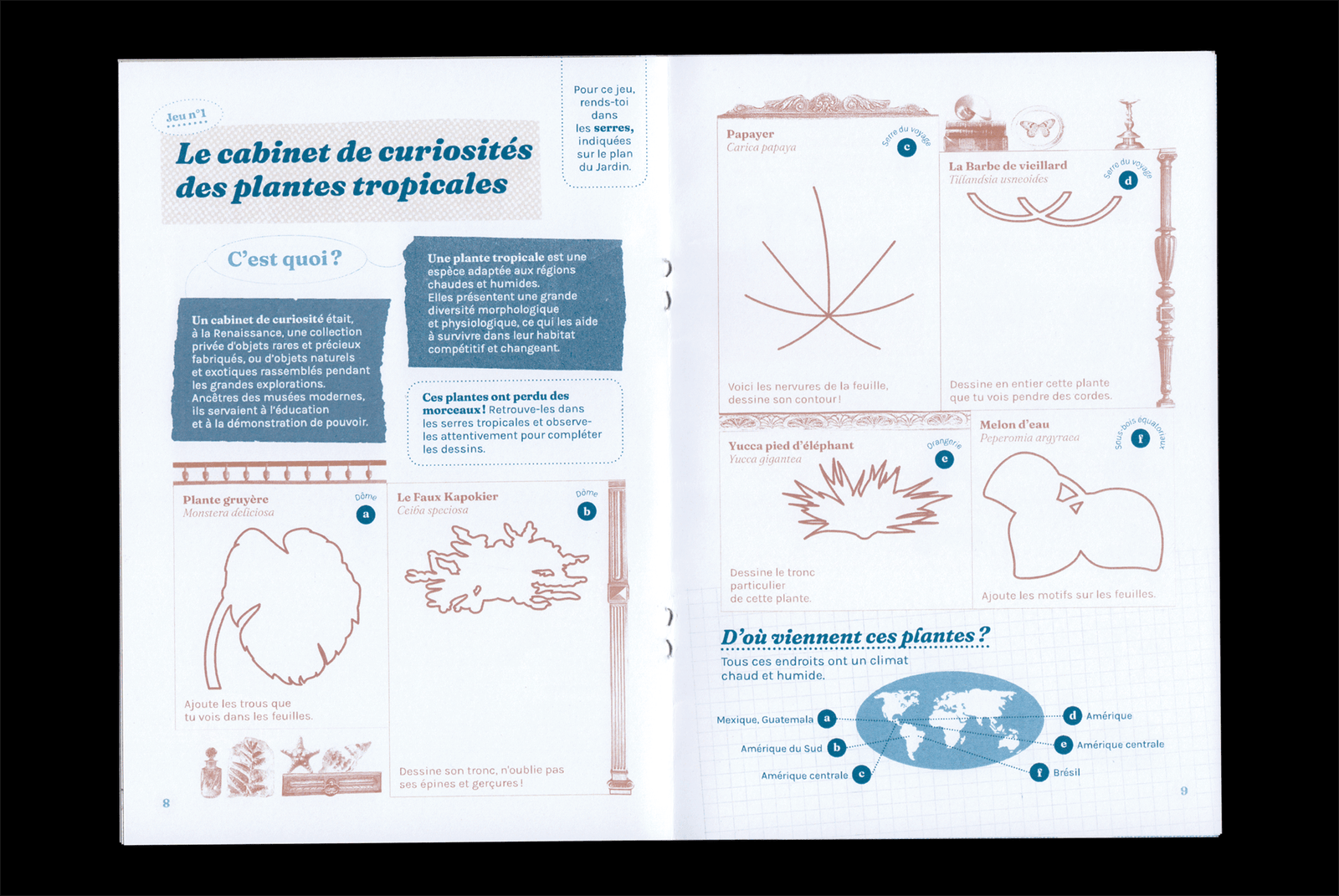 Cahier d'activité, Jeu 1